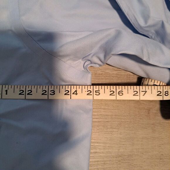 Charles Tyrwhitt Dress Shirt Non Iron Classic Fit Blue Men's 17/36 - Picture 9 of 11